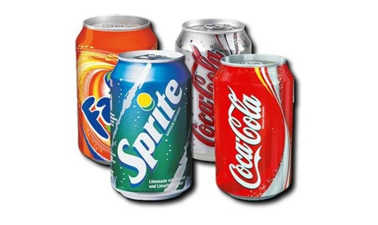 Order Can Soda food online from Holy Schnitzel store, Aventura on bringmethat.com