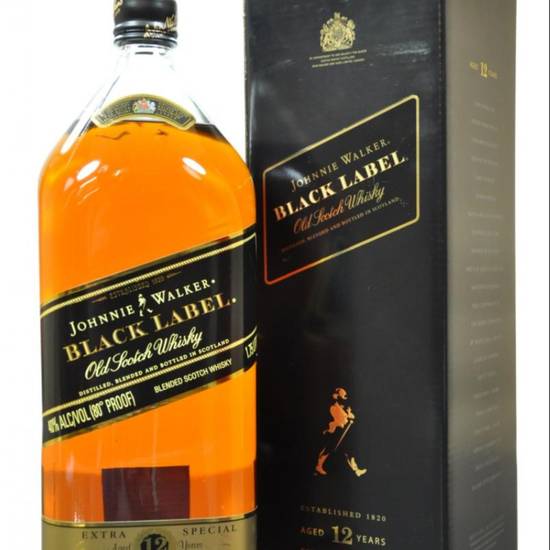 Order JW Black 1.75ml 40% ABV  food online from Princess Liquors store, Port Saint Lucie on bringmethat.com