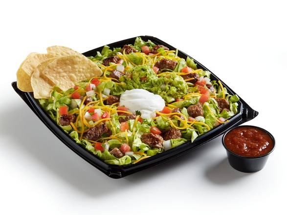 Order Taco Salad With Fresh Guac – Carne Asada food online from Del Taco store, Orlando on bringmethat.com