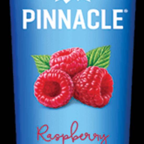 Order PINNACLE RASPBERRY VODKA 200ML 35%ABV  food online from Princess Liquors store, Port Saint Lucie on bringmethat.com