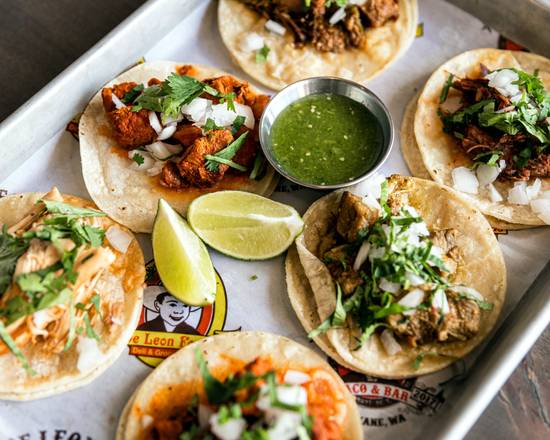 Order The Sampler food online from De Leon Taco & Bar store, Spokane on bringmethat.com