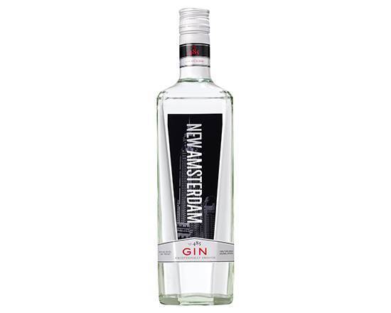 Order New Amsterdam, 750mL gin (40.0% ABV) food online from Woodbury Wine & Spirits store, ORLANDO on bringmethat.com