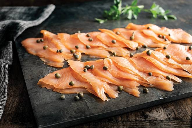 Order Smoked Salmon (8oz.) food online from Fogo De Chão store, Providence on bringmethat.com