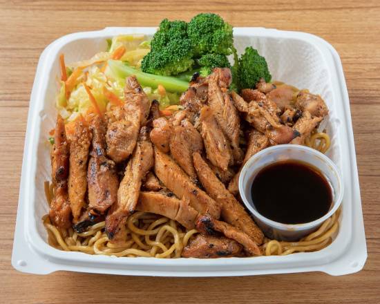 Order Spicy Chicken Yakisoba food online from Yoshino Teriyaki store, Seattle on bringmethat.com