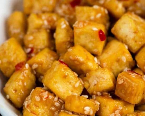 Order Sesame Tofu  food online from Hong Kong Alleys Kitchen store, Union Park on bringmethat.com