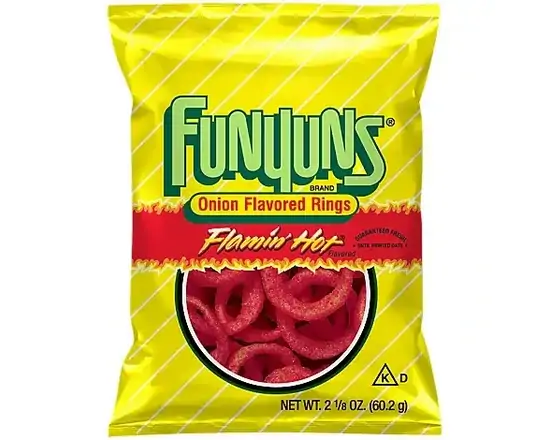 Order Funyuns Flamin Hot Xxvl 2.125z food online from Circle K store, Simi Valley on bringmethat.com