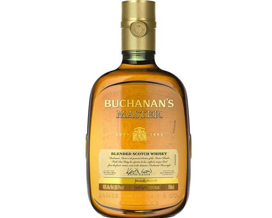 Order Buchanan's Master, 750mL whiskey (40.0% ABV) food online from Xtra Liquors & Wines store, WEST MIAMI on bringmethat.com