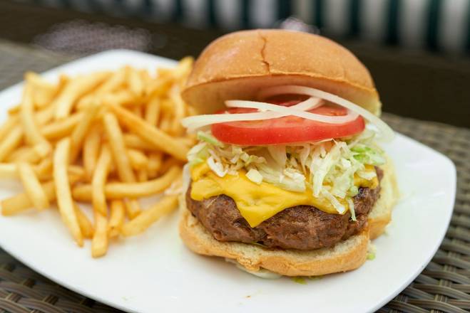 Order Cheeseburger food online from Latin Cafe 2000 store, Miami on bringmethat.com