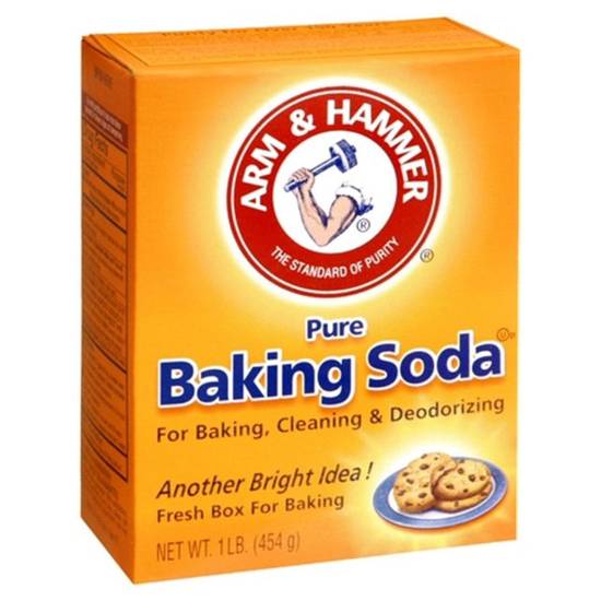 Order Arm & Hammer Pure Baking Soda 16oz food online from Everyday Needs by Gopuff store, St. Petersburg on bringmethat.com