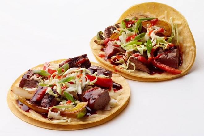 Order Korean BBQ Taco food online from California Tortilla store, Glen Mills on bringmethat.com