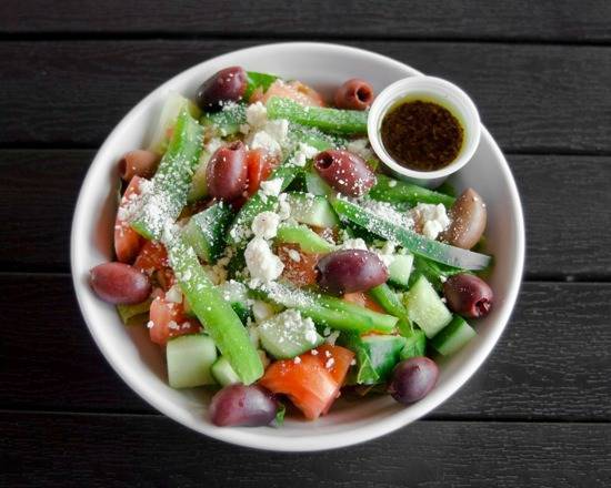 Order Greek Salad food online from Cafe Layal store, HOUSTON on bringmethat.com