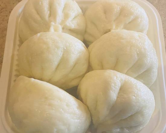 Order Steamed Pork Buns w/ Veggies-梅菜酱肉包（6） food online from Spicy empire store, San Mateo on bringmethat.com