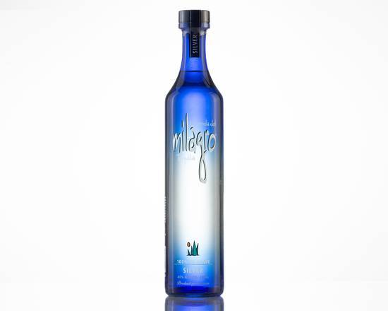 Order Milagro Silver, 750mL tequila (40.0% ABV) food online from Skipper Liquors store, Fort Myers Beach on bringmethat.com