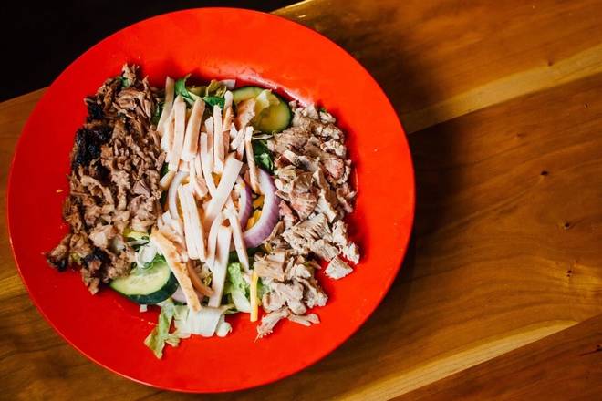 Order Pork Salad food online from Bonos Pit Bar-B-Q & Catering store, Jacksonville on bringmethat.com