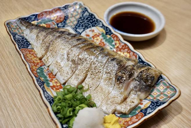 Order GP Style Grilled Mackerel food online from Golden Pork Tonkotsu Ramen Bar store, Honolulu on bringmethat.com