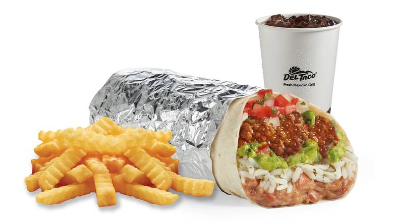 Order Epic Beyond Fresh Guacamole Burrito Meal food online from Del Taco store, San Bernardino on bringmethat.com