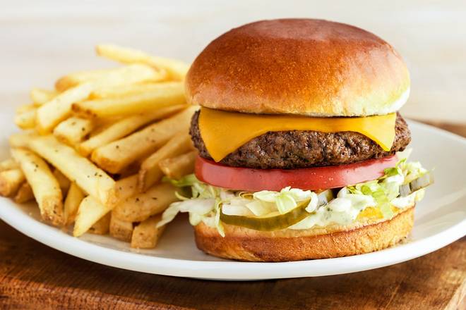 Order The Outbacker Burger* food online from Outback Steakhouse store, Daly City on bringmethat.com