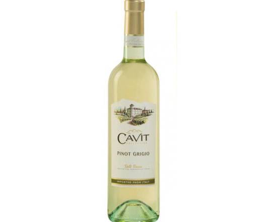 Order Cavit Pinot Grigio, 1.5LT white wine (12.1% ABV) food online from Golden Ox Liquors store, Saint Augustine on bringmethat.com