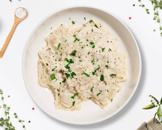 Order Get Cheese Ravioli food online from A Pasta Adventure store, El Cajon on bringmethat.com