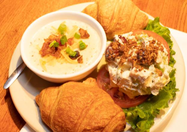 Order Chicken Salad, Croissants and Soup food online from Rafferty's Restaurant & Bar store, Cordova on bringmethat.com