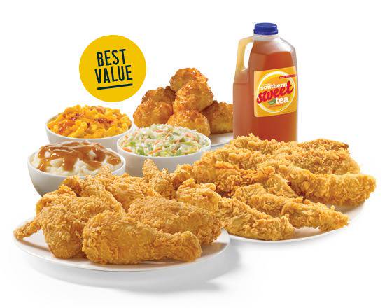 Order 9 Piece Mixed Chicken & 12 Texas Tenders Meal food online from Church's Chicken store, Laredo on bringmethat.com