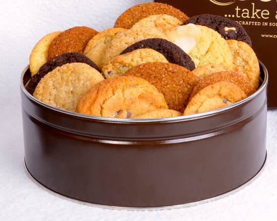 Order Fall Platinum Tin (42 pcs) food online from Cookie...take a bite store, Santa Rosa on bringmethat.com