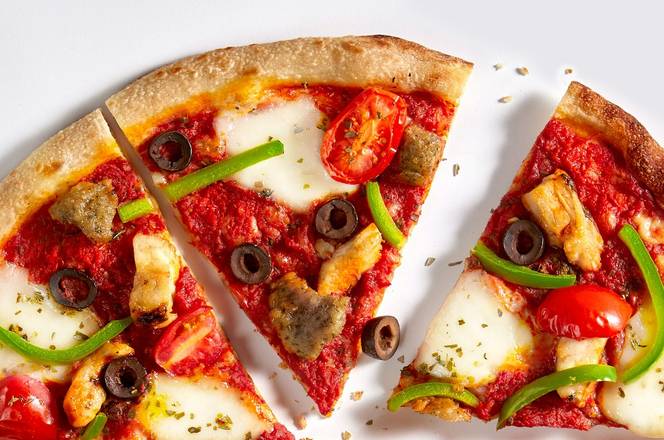 Order Build Your Own Half 11-inch Pizza + choice of side food online from Blaze Pizza store, Tallahassee on bringmethat.com