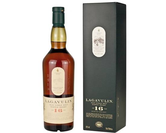 Order Lagavulin - 16 Year  food online from Santa Monica Liquor store, Santa Monica on bringmethat.com