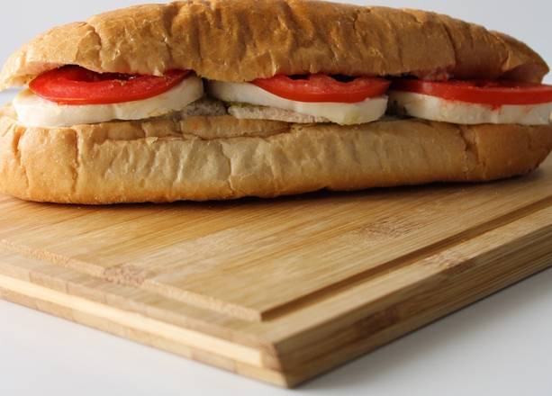Order Caprese Panino & Chips food online from Espresso Yourself Coffee Shop LLC store, Tampa on bringmethat.com