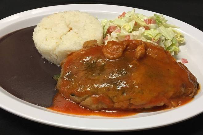 Order Chile Relleno  food online from El Tipico Quetzal Cafeteria store, West Palm Beach on bringmethat.com