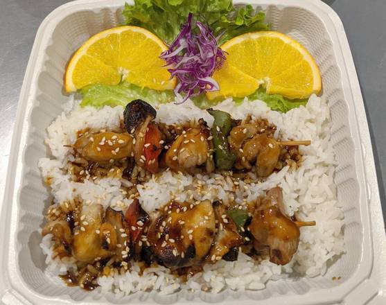 Order Yakitori Donburi food online from Jojo Sushi Bar & Restaurant store, Santa Rosa on bringmethat.com