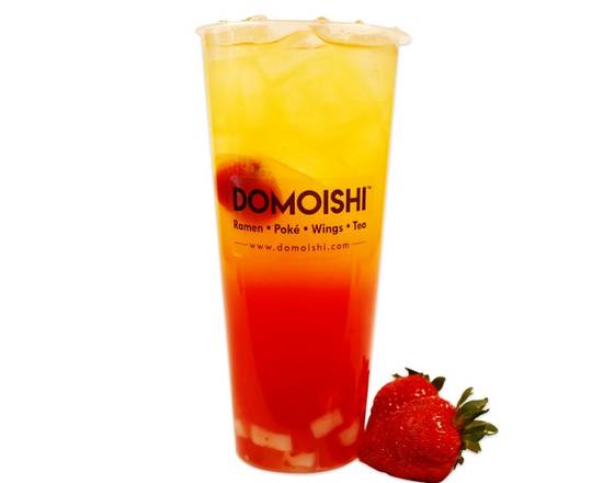 Order Piña Strawberry Tea food online from Domoishi-Hilltop store, Virginia Beach on bringmethat.com