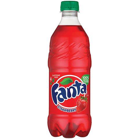 Order Fanta Strawberry 20oz food online from Aplus store, Cocoa Beach on bringmethat.com