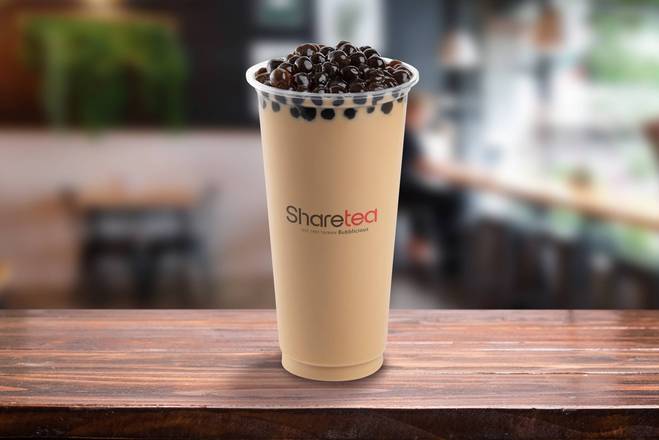 Order Okinawa Pearl Milk Tea food online from Sharetea store, Fountain Valley on bringmethat.com