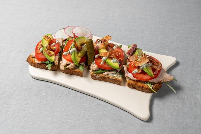 Order Turkey, Bacon & Avocado food online from Le Pain Quotidien store, New Canaan on bringmethat.com