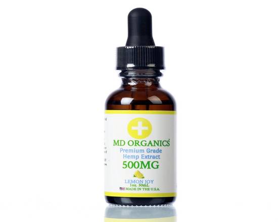 Order 500mg MD Organics Lemon Joy Tincture Oil food online from Md Organics store, Boca Raton on bringmethat.com