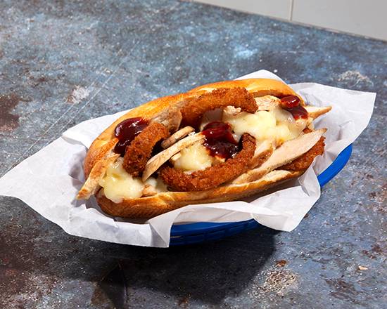 Order BBQ Chicken Cheesesteak food online from Philly Fresh Cheesesteaks store, Warminster on bringmethat.com