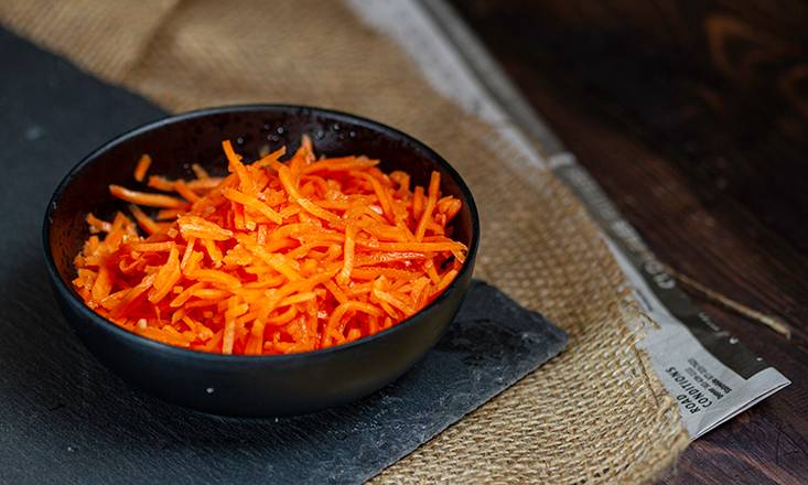 Order Pickled Carrot (GF) (Veg.) food online from Chicken Meets Rice store, Fremont on bringmethat.com