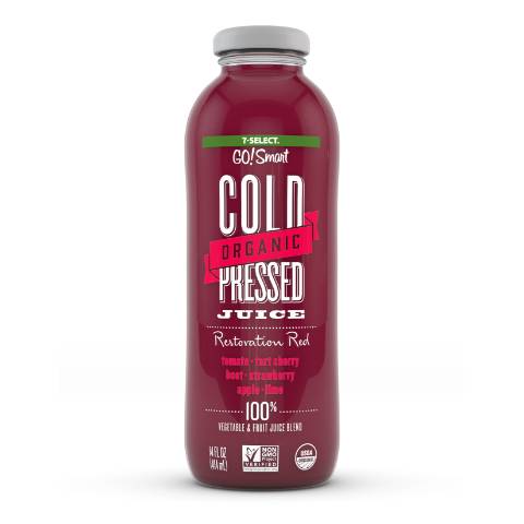 Order 7-Select Organic Cold Pressed Restoration Red 14oz food online from Aplus store, Pittsburgh on bringmethat.com