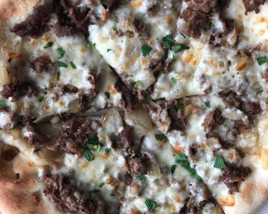 Order Steak Pizza food online from Bold Pizza store, Philadelphia on bringmethat.com