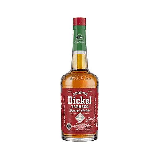 Order George Dickel Tabasco Barrel Finish Whiskey (750 ML) 121636 food online from Bevmo! store, Los Angeles on bringmethat.com