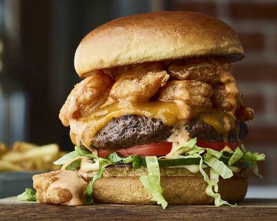 Order Volcano Burger food online from Aussie Grill Virtual store, Tampa on bringmethat.com