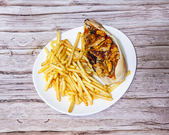 Menu sandwich classique paprika