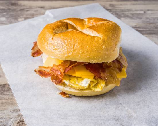 Order Bacon with 2 Eggs and Cheese food online from Westside Stop One Deli store, New York on bringmethat.com