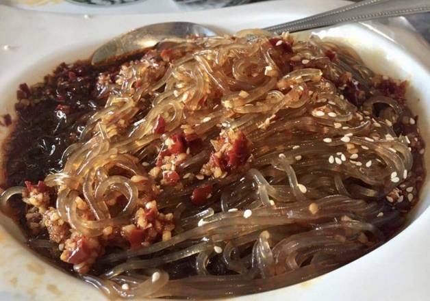 Order 6. Hot and Sour Clear Noodle food online from Mulan Asian Bistro East store, Memphis on bringmethat.com
