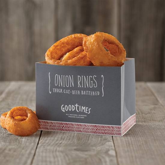 Order Onion Rings food online from Good Times Burgers & Frozen Custard #145 store, Aurora on bringmethat.com