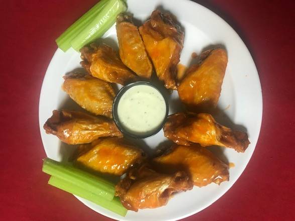 Order Jumbo Bone-in Wings food online from House of Burgers store, Temple Terrace on bringmethat.com