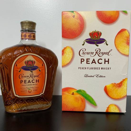 Order Crown Royal - Peach food online from Santa Monica Liquor store, Santa Monica on bringmethat.com