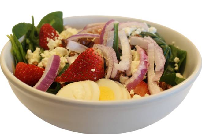 Order Spinach & Berries Salad food online from Eggs Up Grill store, Boiling Springs on bringmethat.com