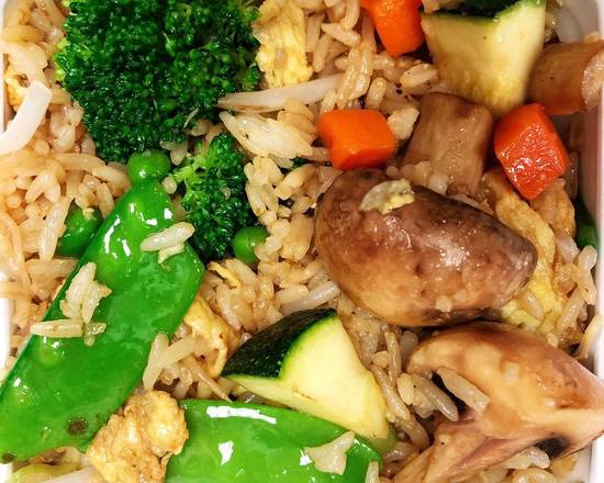 Order Veggie Fried Rice food online from China A Go Go store, Las Vegas on bringmethat.com